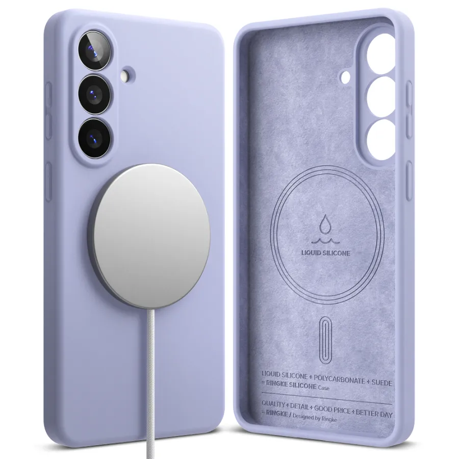 Калъф за Samsung Galaxy S26 Plus - Ringke Silicone MagSafe - Лавандула