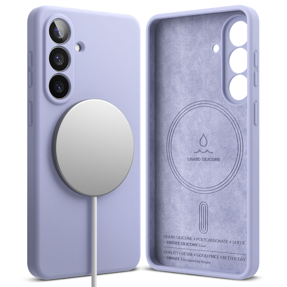 Калъф за Samsung Galaxy S26 - Ringke Silicone MagSafe - Лавандула