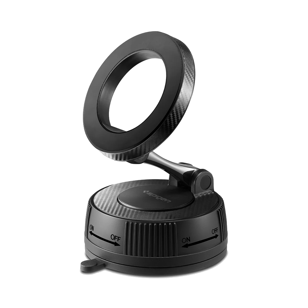 Стойка за арматурно табло / предно стъкло, магнит N52 - Spigen OneTap MagFit MFT36 (ACP11172) - Черно