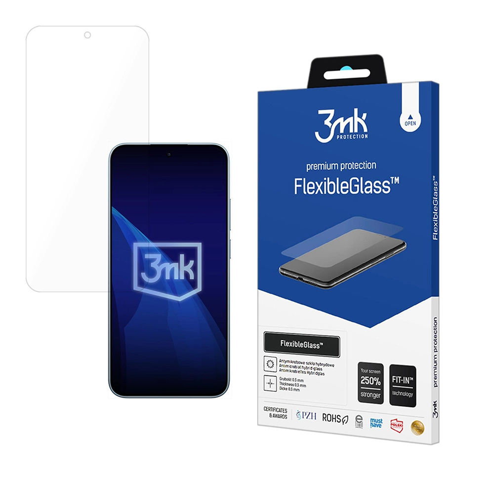 Капак за Xiaomi Redmi Note 15 Pro 5G - 3mk FlexibleGlass - Прозрачен