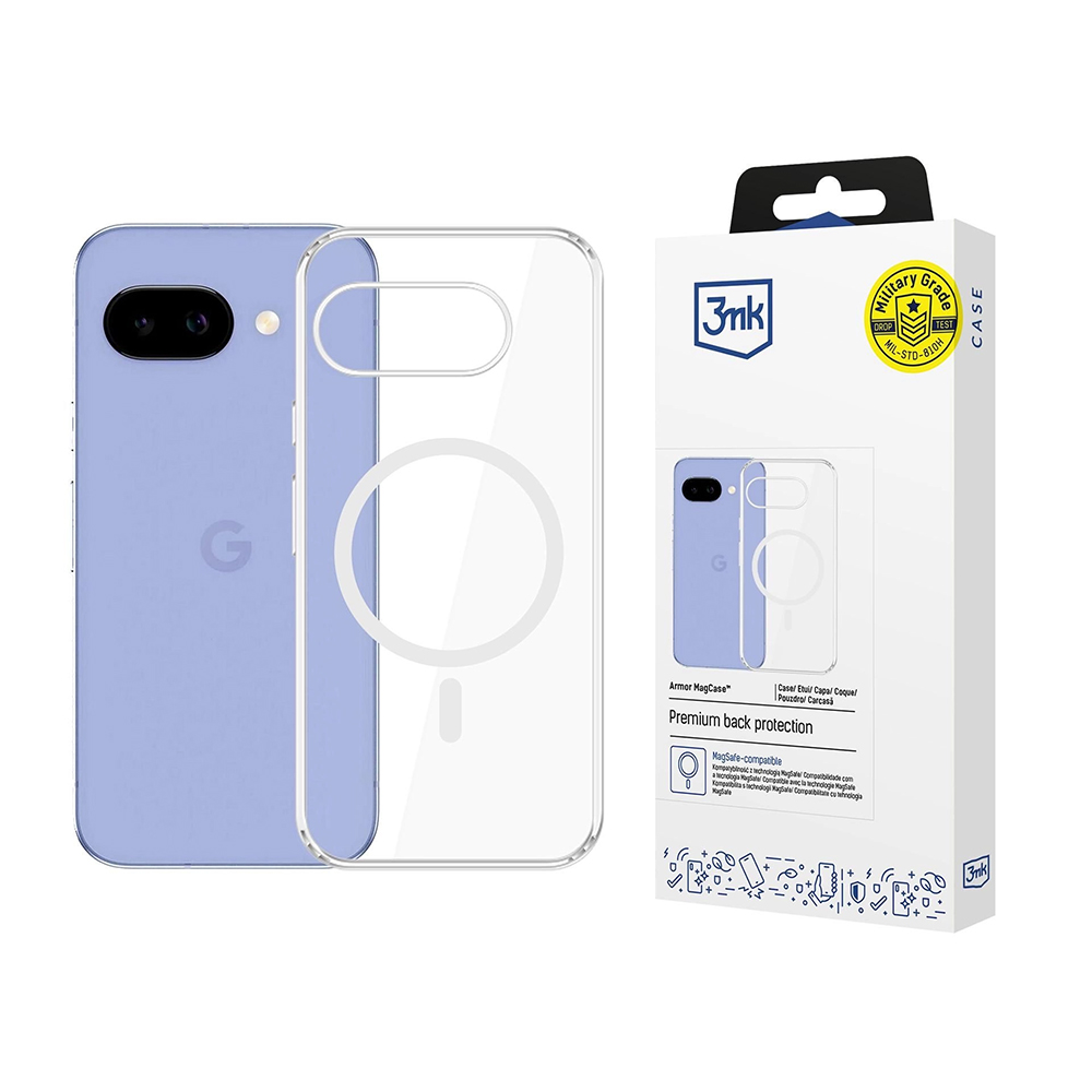Калъф за Google Pixel 10a - 3mk Armor MagCase - Прозрачен