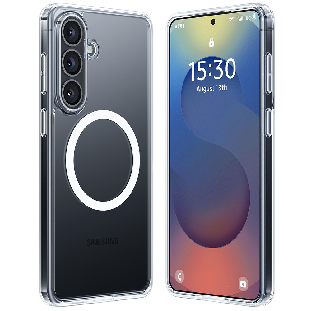 Калъф за Samsung Galaxy S26 - Torras Guardian Magnetic Series - Прозрачен