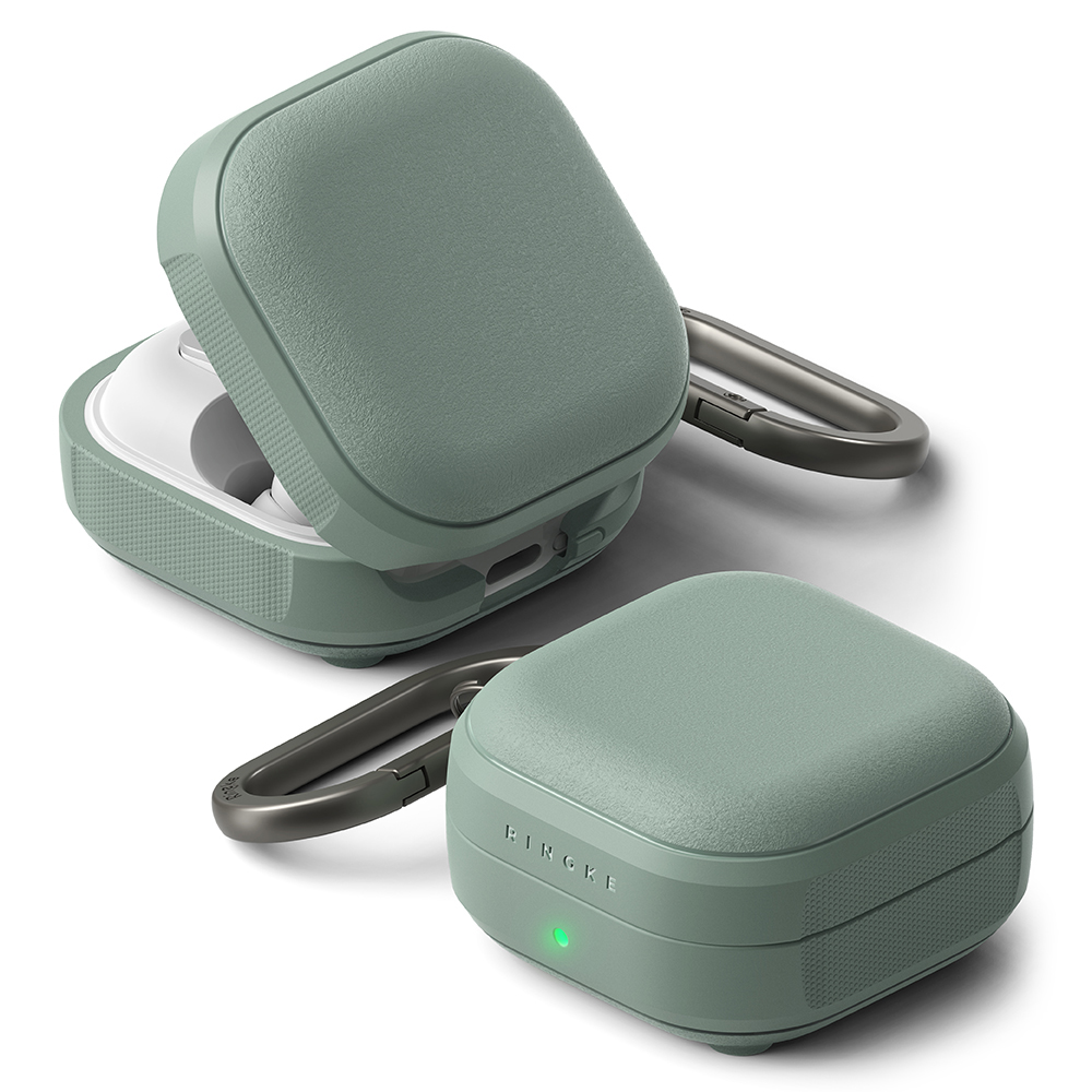 Калъф за Samsung Galaxy Buds 4 / Buds 4 Pro - Ringke Onyx Magnetic - Маслинено зелен