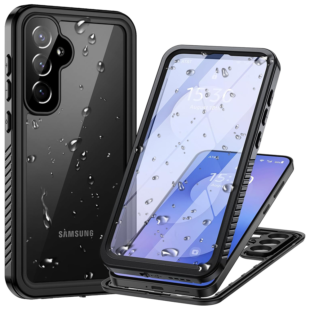 Калъф за Samsung Galaxy S25 FE - ShellBox Waterproof IP68 Case - Черен