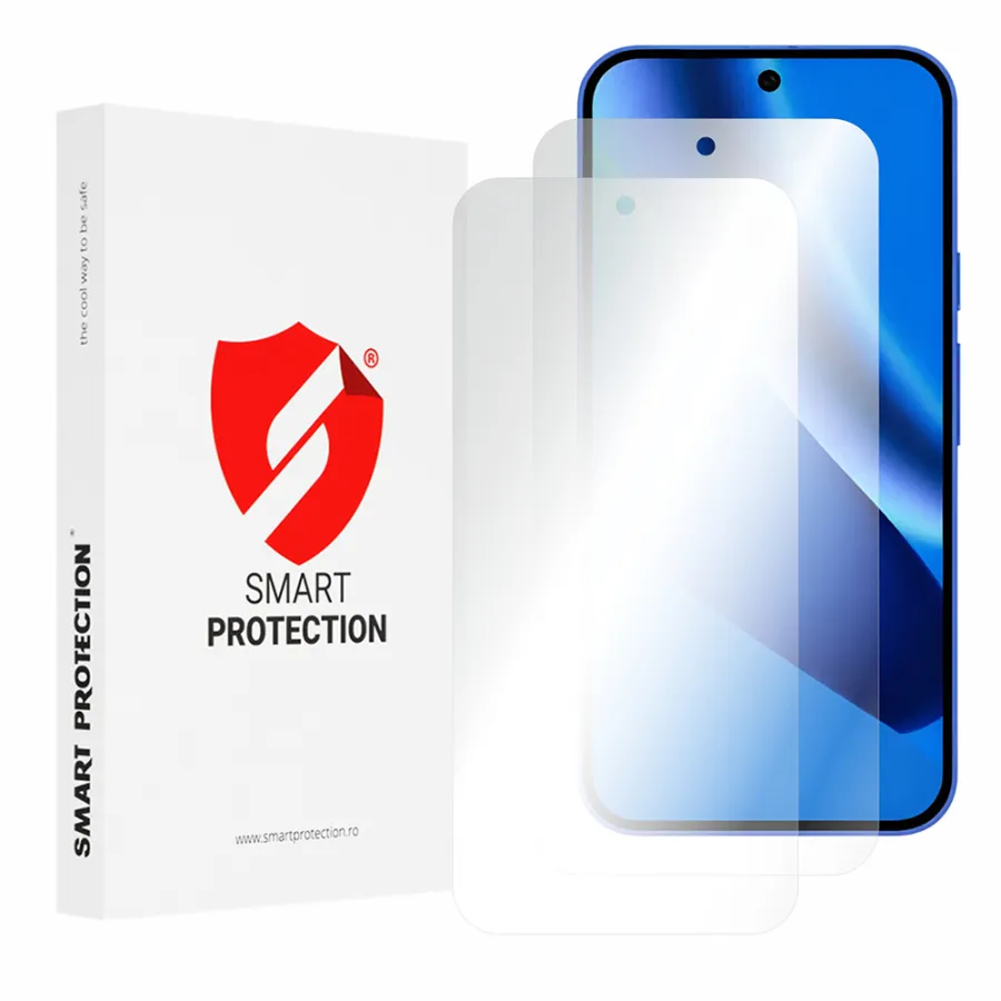 [2x Pack] Първокласно регенерируемо покритие Google Pixel 10a - Smart Protection Classic - Прозрачно