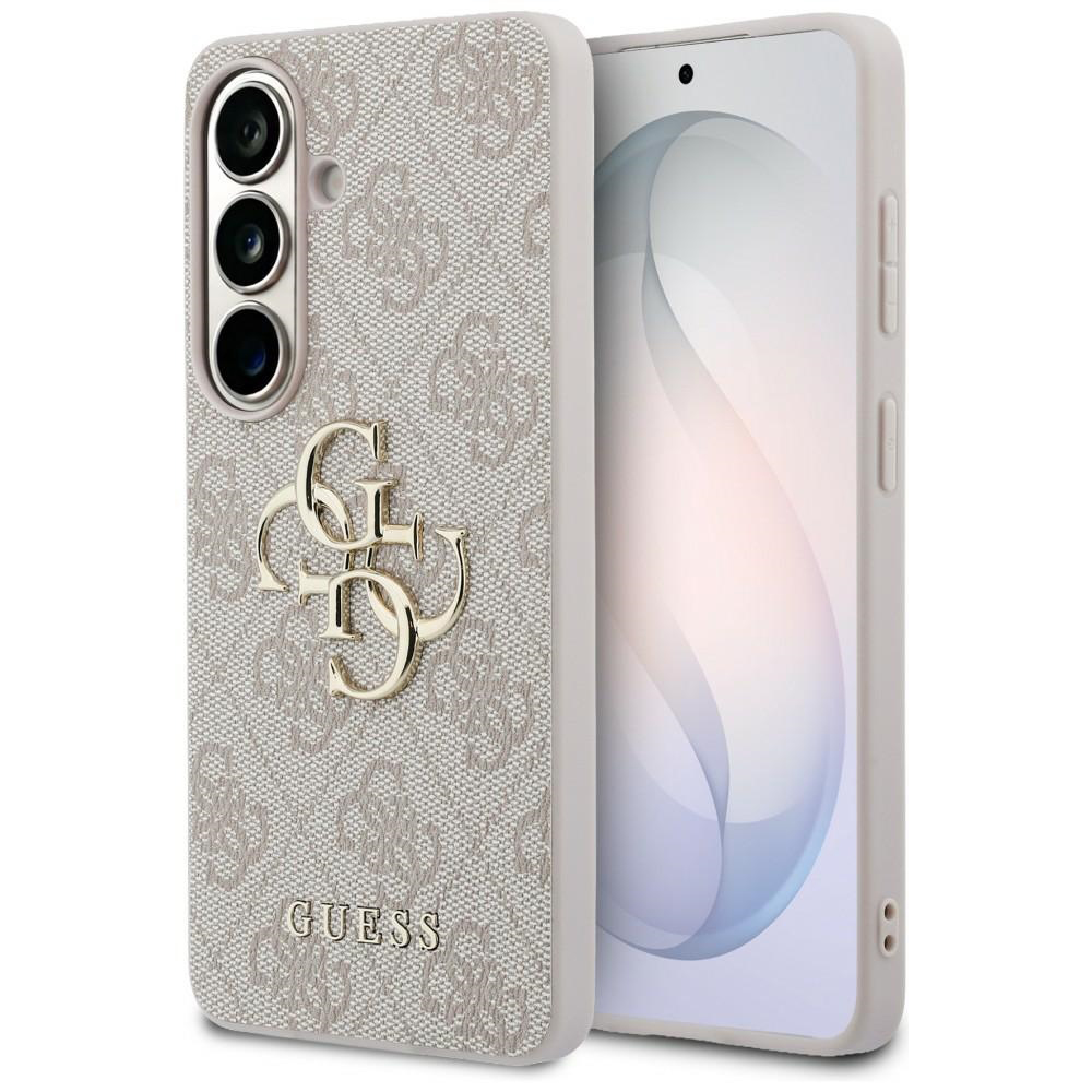 Калъф за Samsung Galaxy S26 - Guess Hardcase 4G Big Metal Logo (GUHCS26S4GMGPI) - Розов