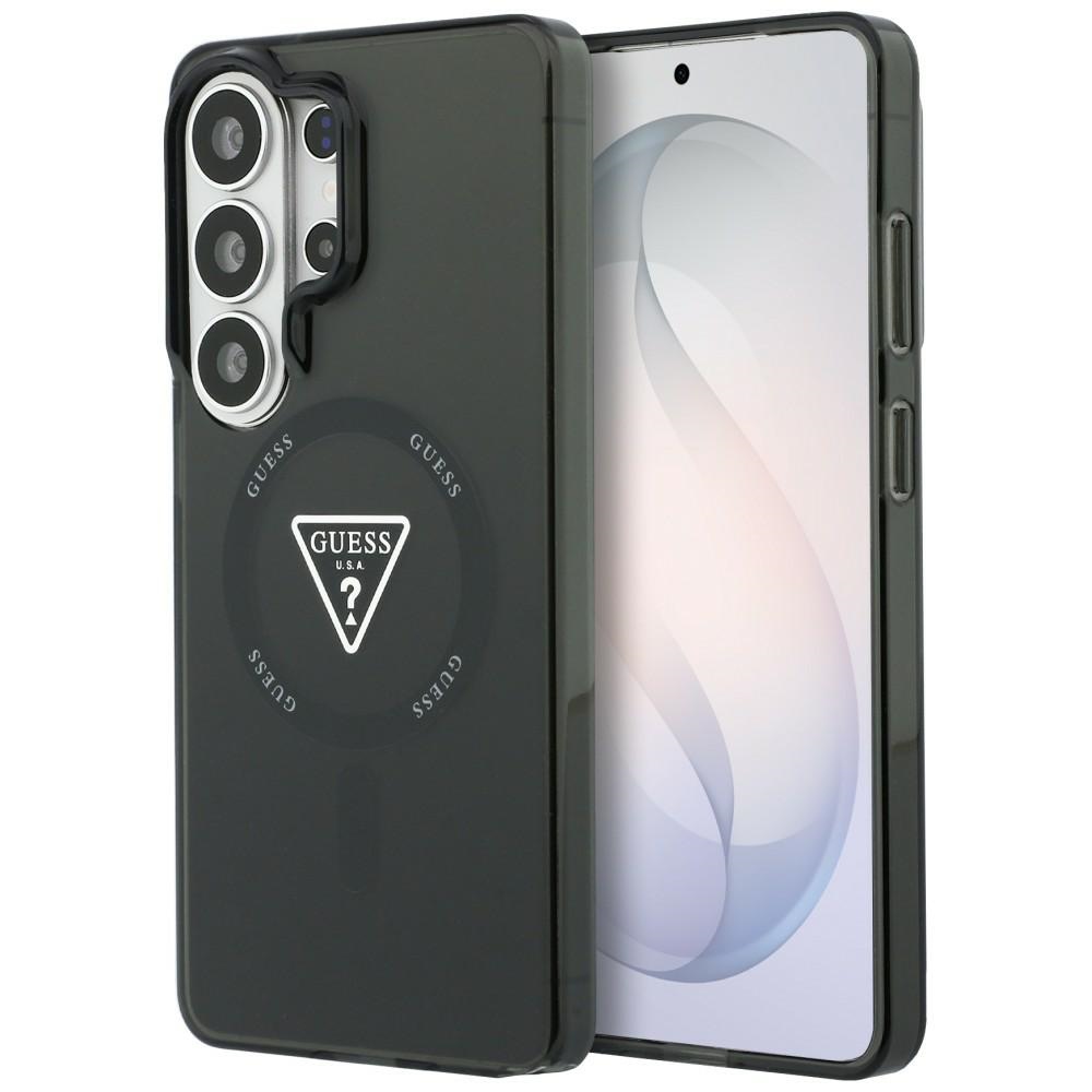 Калъф за Samsung Galaxy S26 Ultra - Guess IML Gradient Triangle MagSafe (GUHMS26LHGTMLCGGK) - Черен