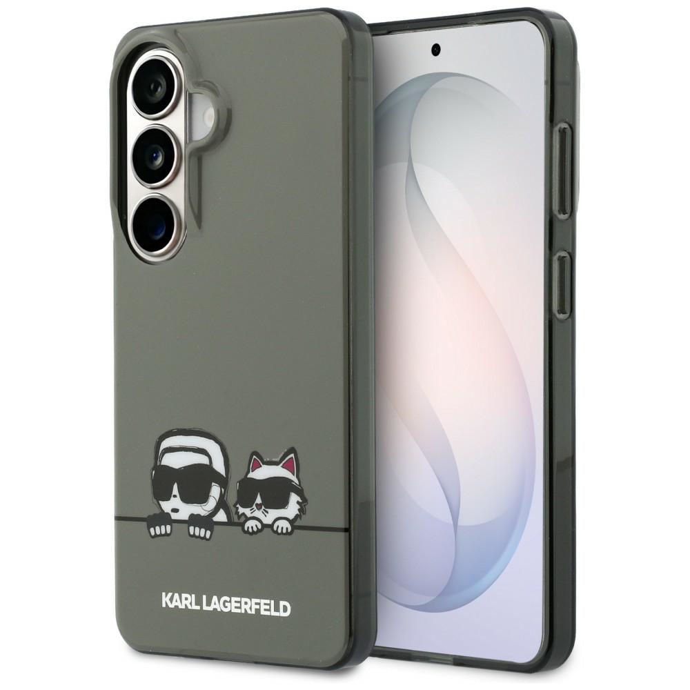 Калъф за Samsung Galaxy S26 - Karl Lagerfeld IML K&C Peekaboo K&C Peekaboo Logo MagSafe (KLHMS26S6HPKACK) - Черен