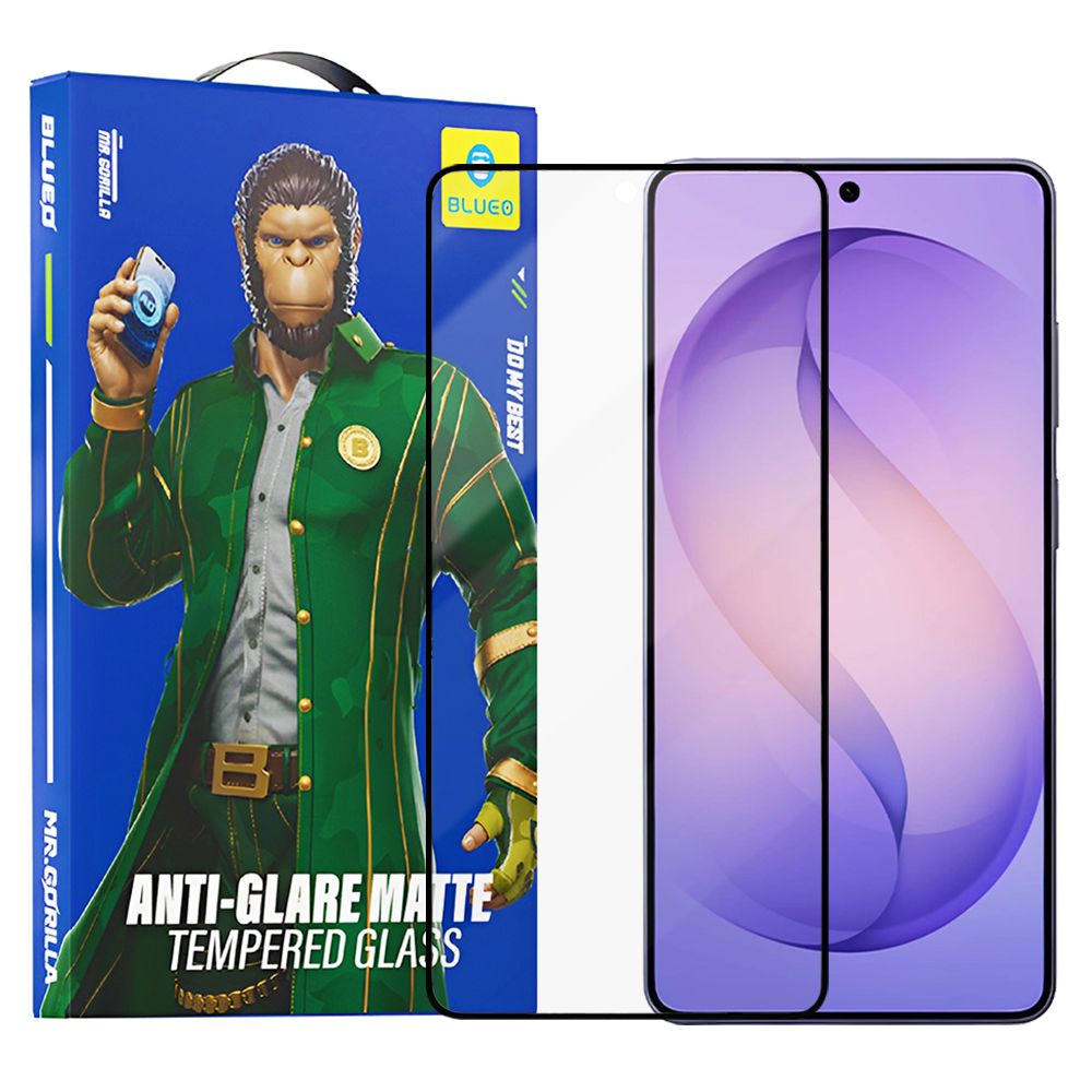 Капак за Samsung Galaxy S26 Ultra - Blueo Anti-Glare Matte Matte Glass - Черен