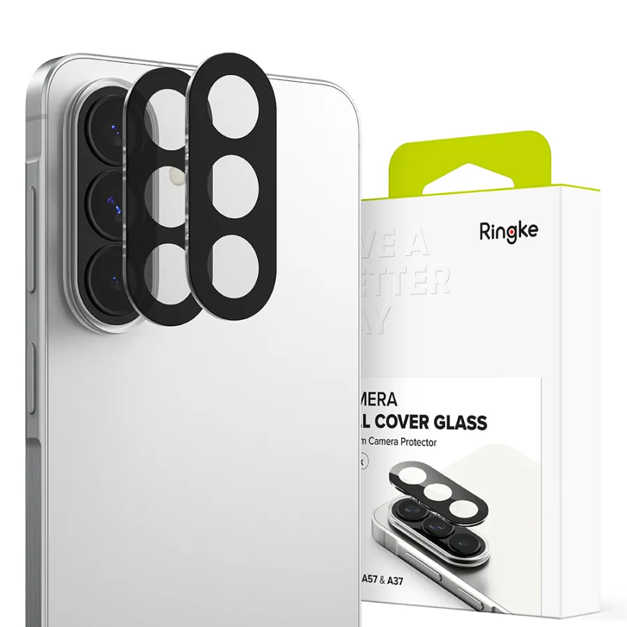Капак за камера за Samsung Galaxy A57 5G / A37 5G (комплект 2) - Ringke Camera Protector Glass - Прозрачен
