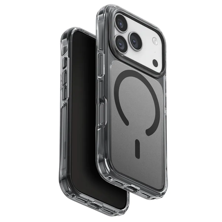 Калъф за iPhone 17 Pro - UNIQ LifePro Xtreme MagClick - Черен