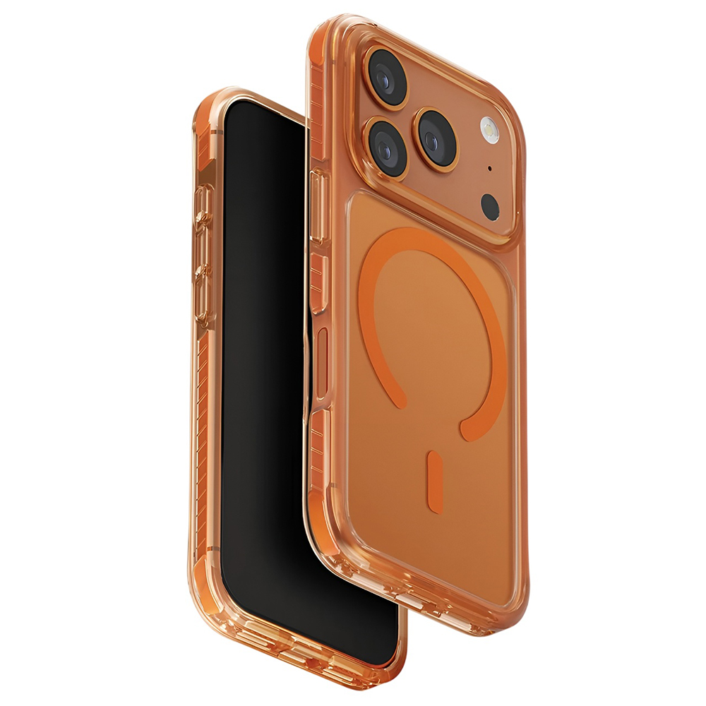 Калъф за iPhone 17 Pro Max - UNIQ Combat MagClick - Оранжев