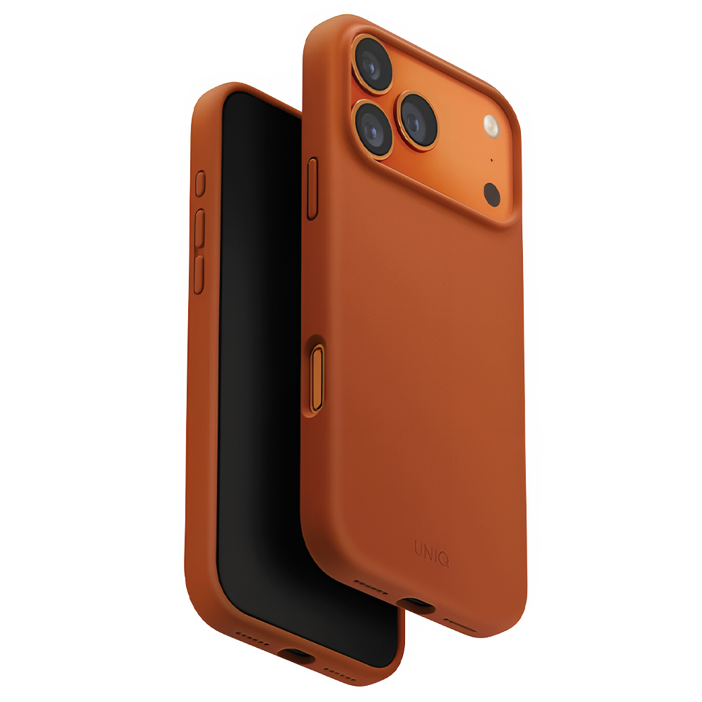 Калъф за iPhone 17 Pro Max - UNIQ Lino MagClick™ - Burnt Sienna