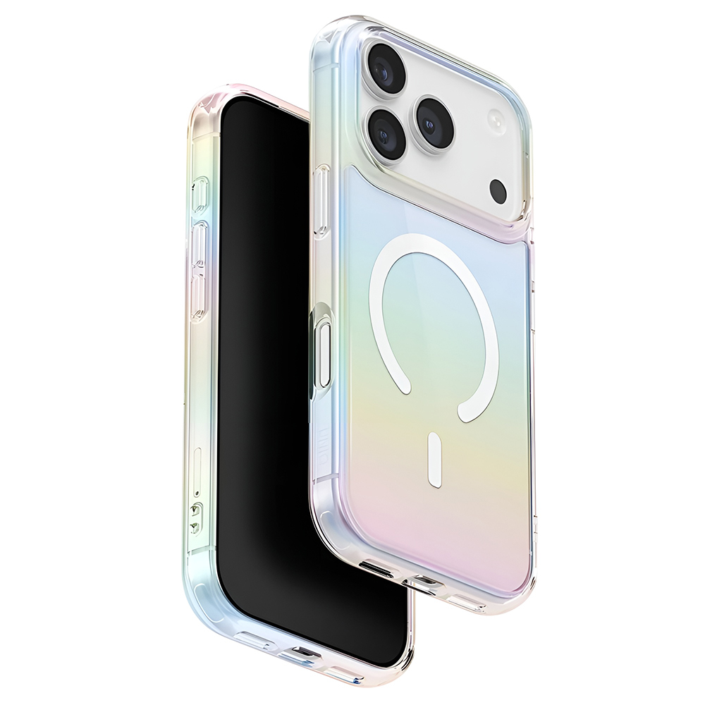 Калъф за iPhone 17 Pro - UNIQ Iridescent MagClick™ - Многоцветен