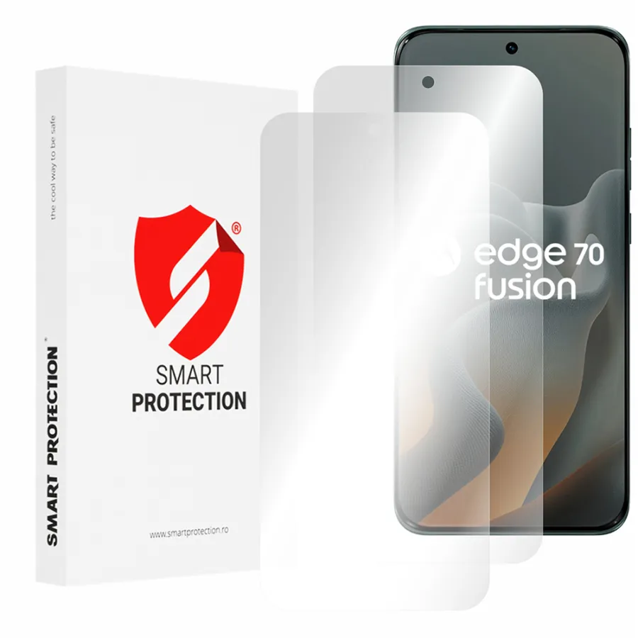 [2x Pack] Motorola Edge 70 Fusion - Smart Protection Classic - Прозрачен