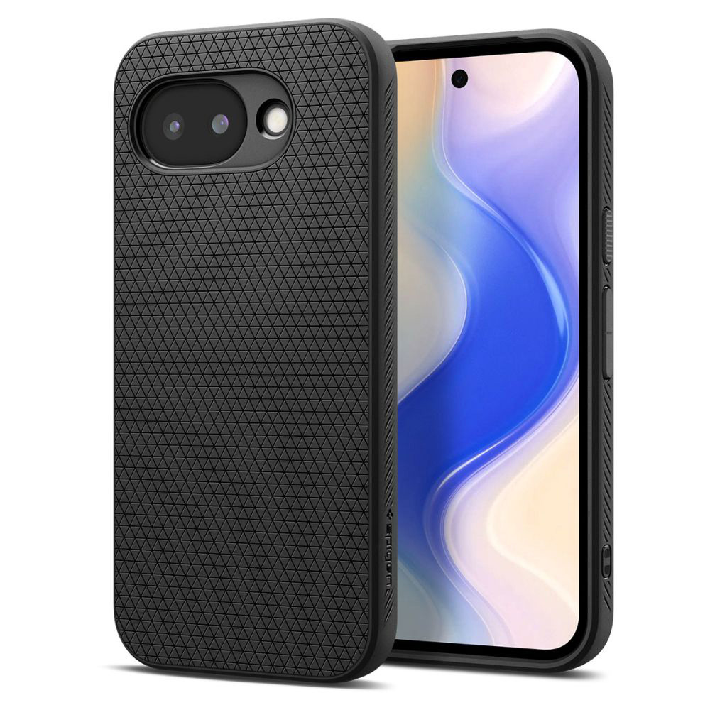 Калъф за Google Pixel 10a - Spigen Liquid Air (ACS11285) - Черен мат