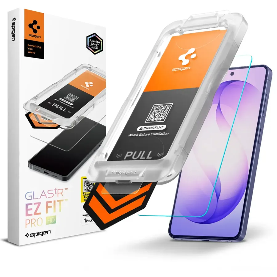 Калъф за Samsung Galaxy S26 - Spigen Glas.tR EZ FIT Pro HD (AGL11097) - Прозрачен