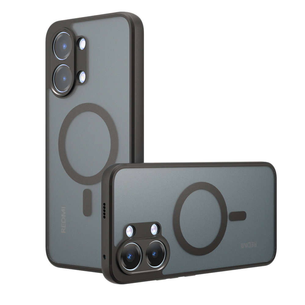 Калъф за Xiaomi Poco X8 Pro Max - Techsuit PureFrost MagSafe - Frosted Черен