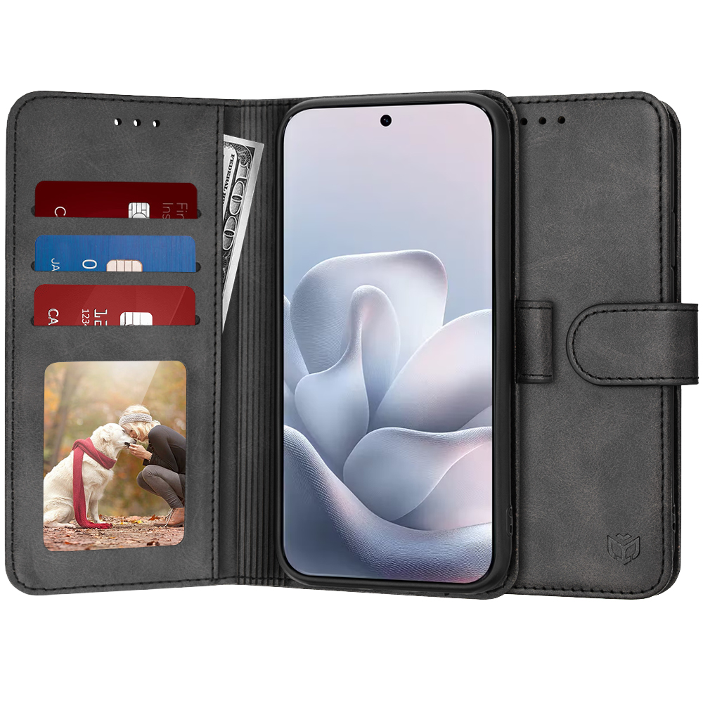 Калъф за Motorola Edge 70 Fusion - Techsuit Diary Book - Черен