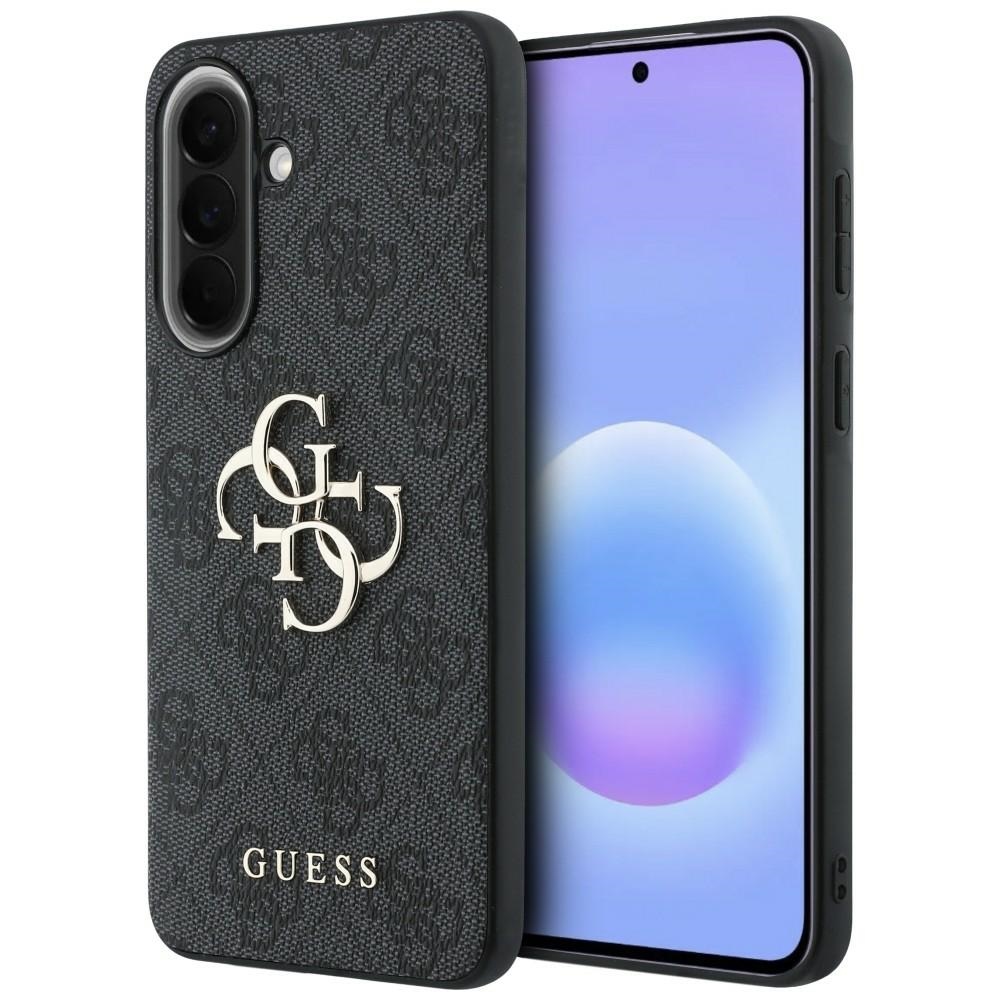 Калъф за Samsung Galaxy A37 5G - Guess Hardcase 4G Big Metal Logo (GUHCSA374GMGGR) - Черен