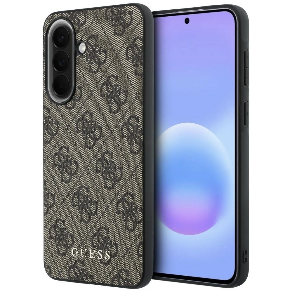 Калъф за Samsung Galaxy A57 5G - Guess Hardcase 4G Classic (GUHCSA57G4GFBR) - Кафяв