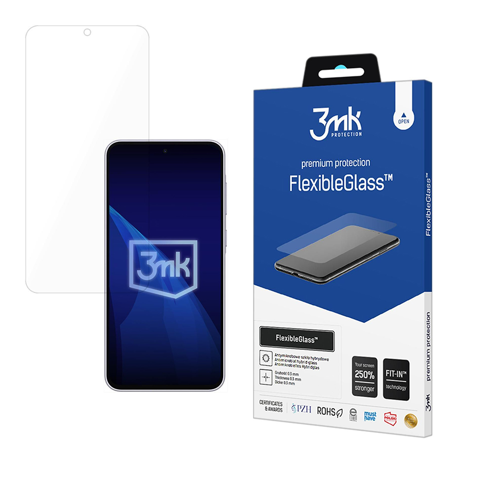 Капак за Samsung Galaxy A37 5G - 3mk FlexibleGlass - Прозрачен