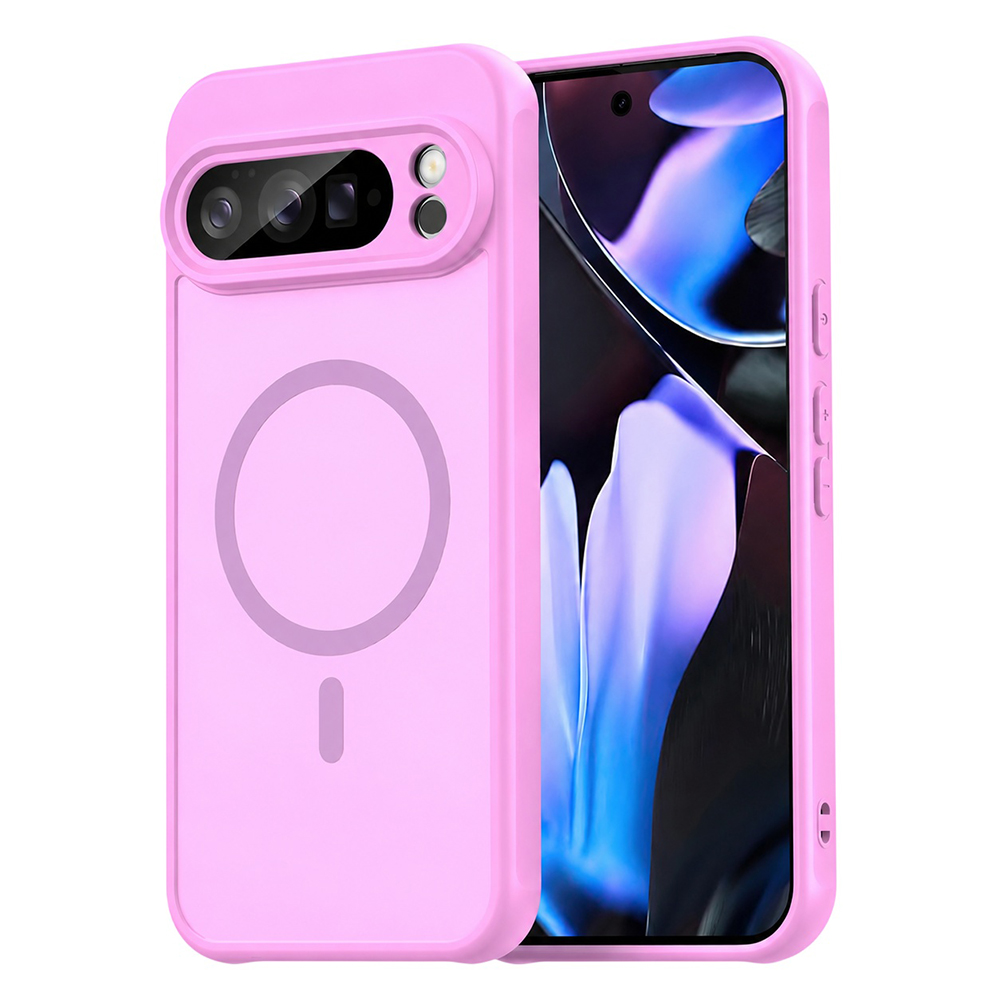 Калъф за Google Pixel 10 Pro XL - Techsuit HaloFrost II MagSafe - Розов