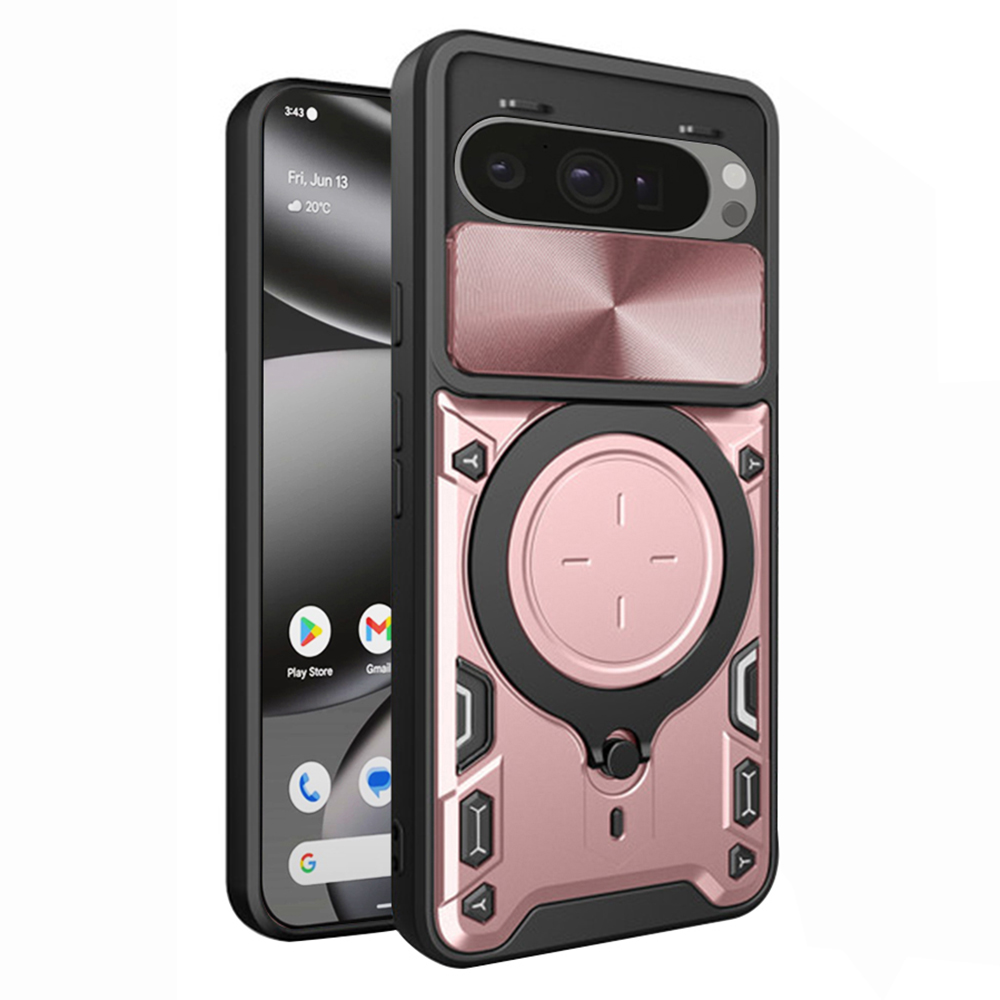 Калъф за Google Pixel 10 Pro XL - Techsuit CamGuard Pro - Розово злато