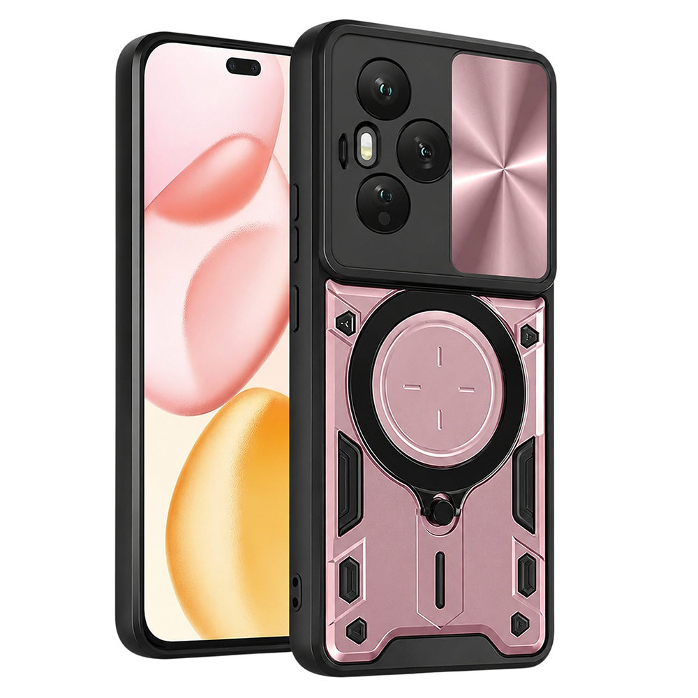 Калъф за Honor 400 Pro - Techsuit CamGuard Pro - Розово злато