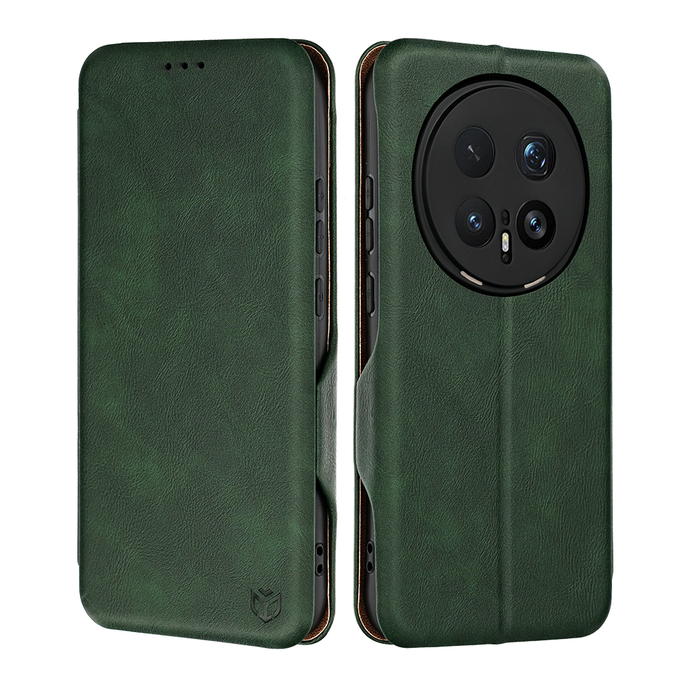 Калъф за Honor Magic8 Pro - Techsuit Safe Wallet Plus - Зелен