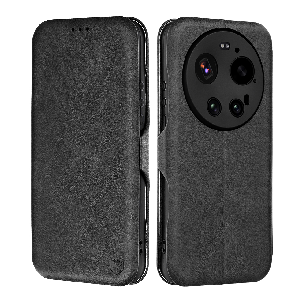 Калъф за Xiaomi 17 Ultra - Techsuit Safe Wallet Plus - Черен