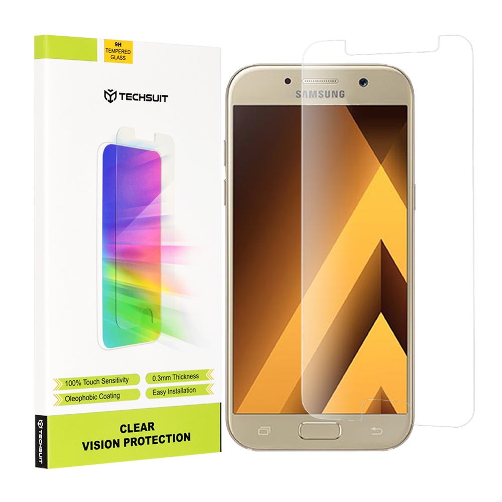Капак за Samsung Galaxy A5 2017 - Techsuit Прозрачен Vision Glass - Прозрачен