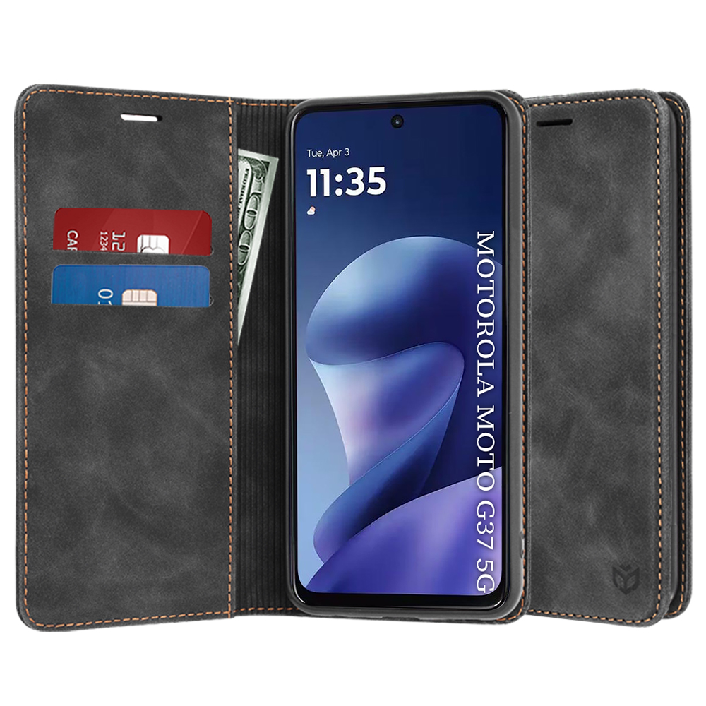 Калъф за Motorola Moto Moto G37 / G37 Power / G47 - Techsuit Confy Cover - Черен