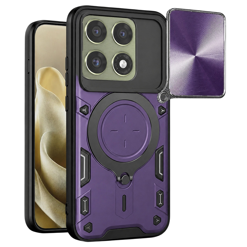 Калъф за Motorola Edge 70 Pro - Techsuit CamGuard Pro - Лилав