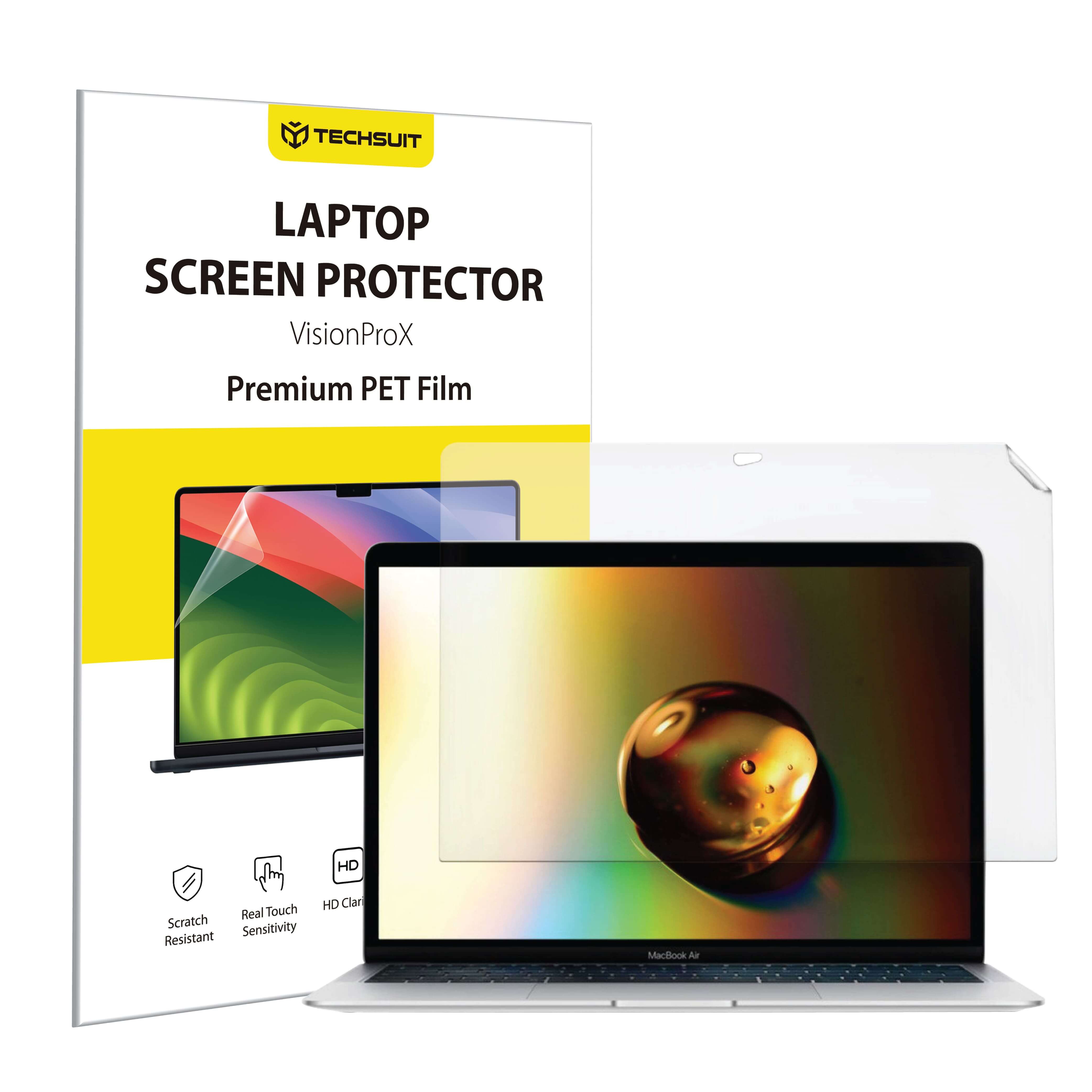 Калъф за MacBook Air 13" (2018/2017/2020) -Techsuit VisionProX Anti-Син Light - Matte Прозрачен
