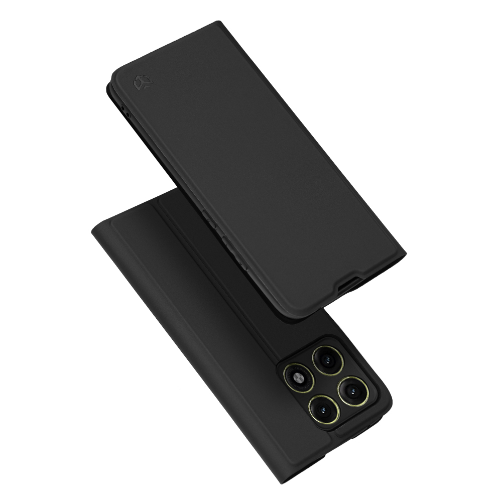 Калъф за Motorola Edge 70 Pro - Techsuit Magskin Book - Черен