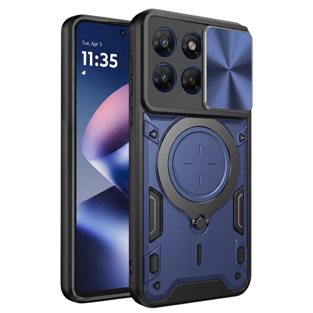 Калъф за Motorola Moto G37 / G47 - Techsuit CamGuard Pro - Син