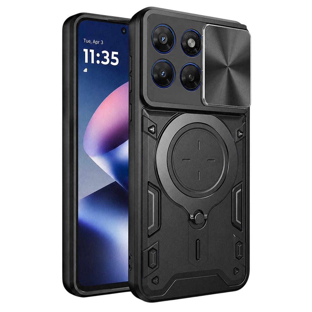 Калъф за Motorola Moto G37 / G47 - Techsuit CamGuard Pro - Черен
