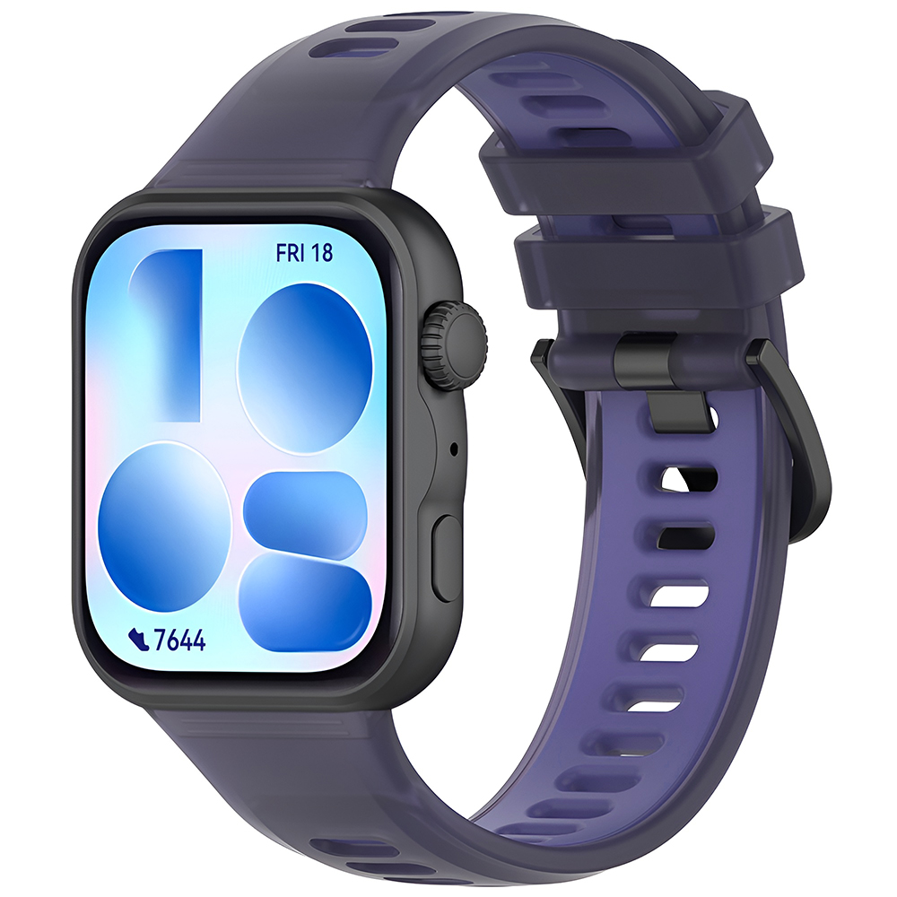 Каишка за часовник за Huawei Watch Fit 3 / Fit 4 / Fit 4 Pro / Fit 5 / Fit 5 Pro - Techsuit Watchband (W084) - Лилава