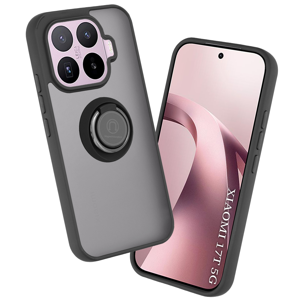 Калъф за Xiaomi 17T - Techsuit Glinth - Черен