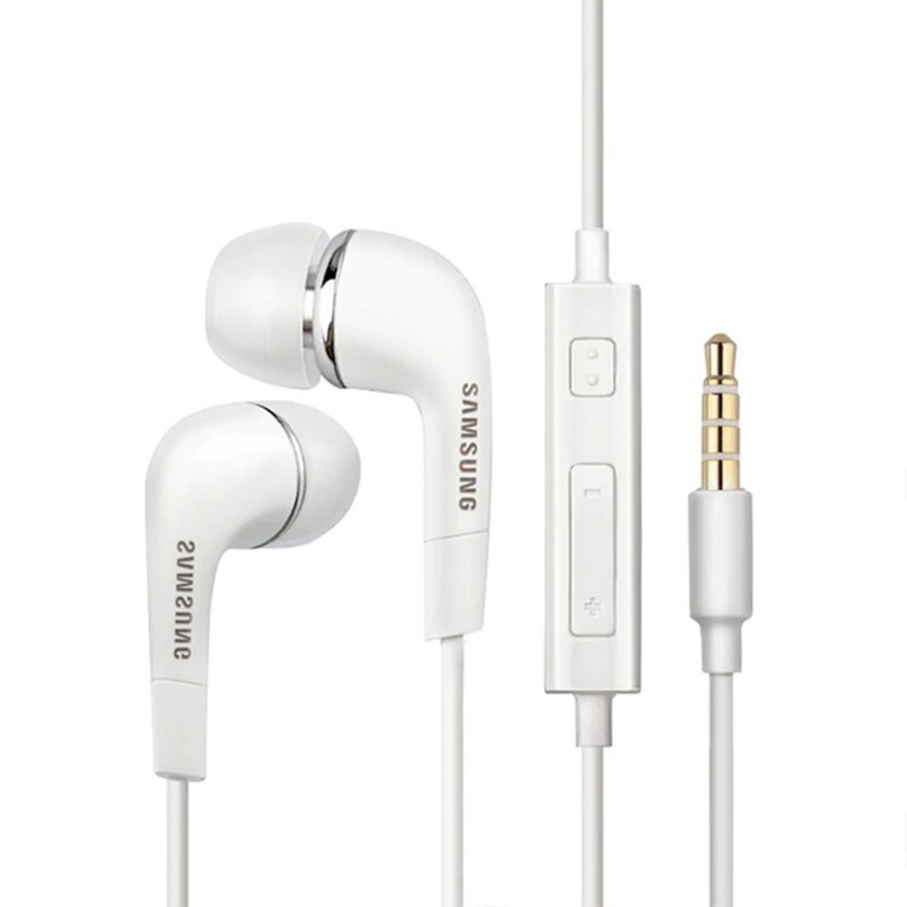 Слушалки с кабел с микрофон, жак - Samsung (EHS64AVFWE) - бели (опаковане на едро)