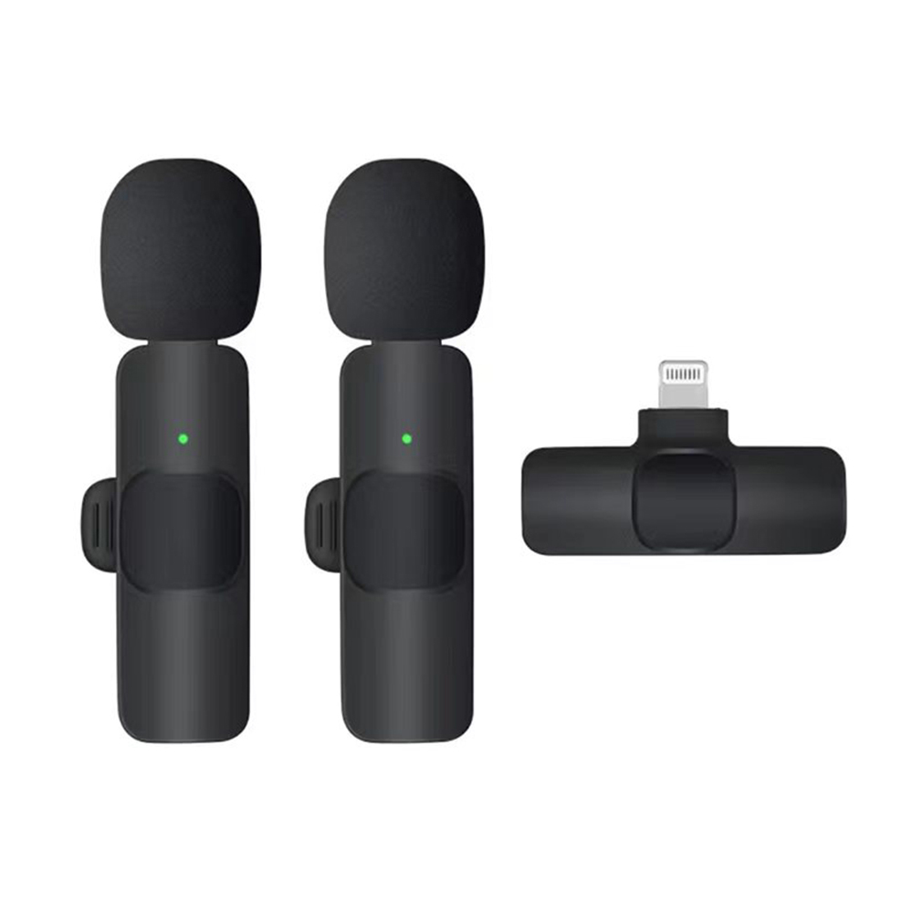 IPhone Phone Lavalier с Lightning Jack (комплект 2) - Techsuit XtreamMic (LW1) - Черен