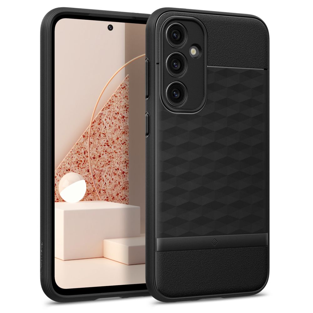 Калъф за Samsung Galaxy S23 FE - Spigen Caseology Parallax (ACS06383) - Черен мат