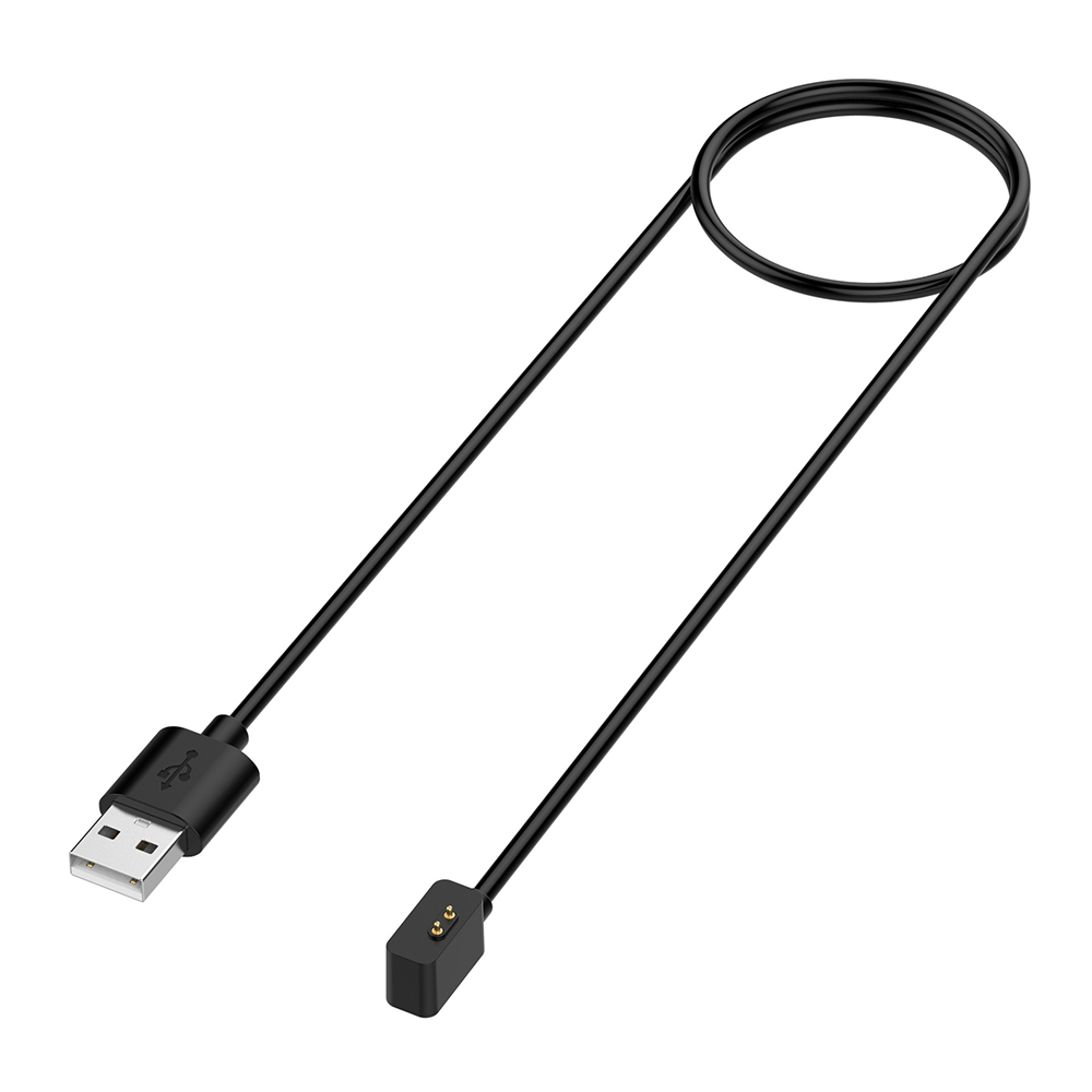 Зарядно за Xiaomi Band 7 Pro/Watch Lite 2/Redmi Watch2 USB, 3.5W, 1m - Techsuit (TXC2) - Черно