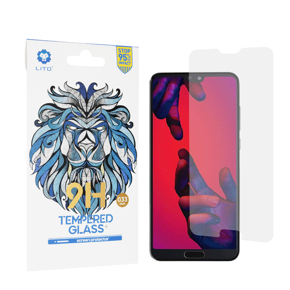 Капак за Huawei P20 Pro - Lito 2.5D Classic Glass - Прозрачен