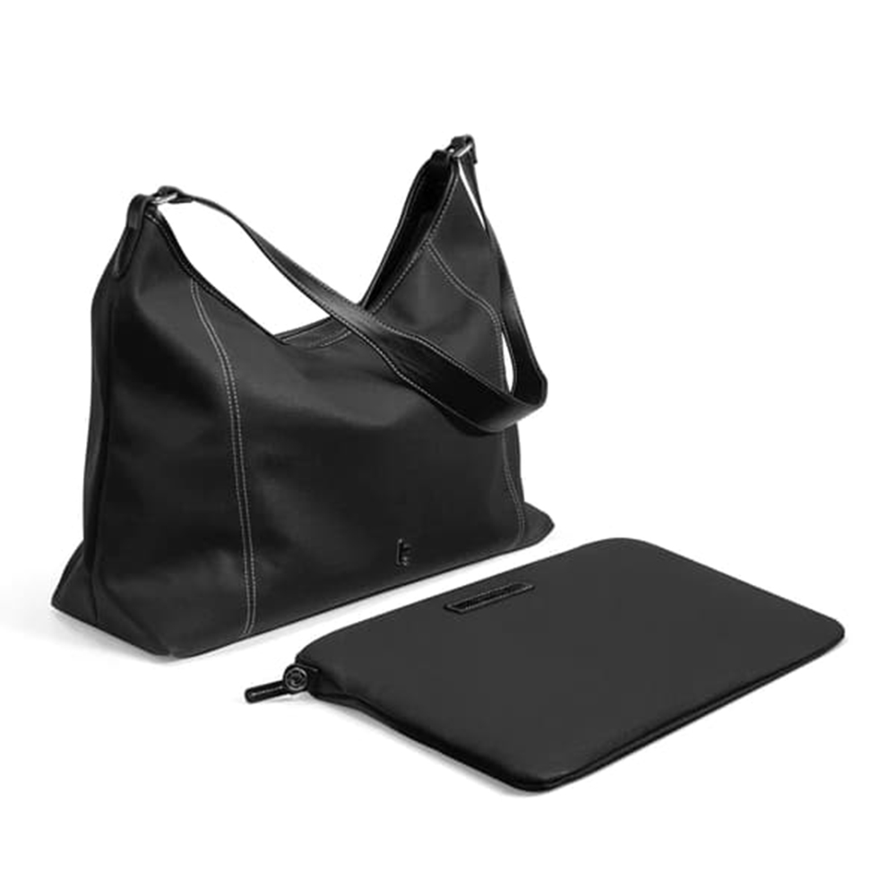 Дамска чанта с ръкав за лаптоп 14 инча - Tomtoc Tote Bag (T28M1D1DV) - Черна
