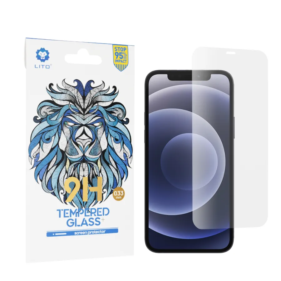 Калъф за iPhone 12 / iPhone 12 Pro - Lito 2.5D Classic Glass - Прозрачен