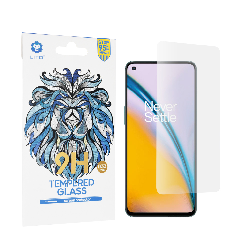 Фолио за OnePlus Nord CE 5G / Nord 2 5G / Nord 2T 5G - Lito 2.5D Classic Glass - Прозрачен