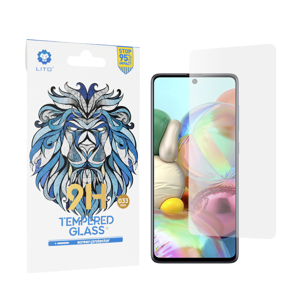 Капак за Samsung Galaxy A71 4G / A71 5G / M51 / Note 10 Lite - Lito 2.5D Classic Glass - Прозрачен