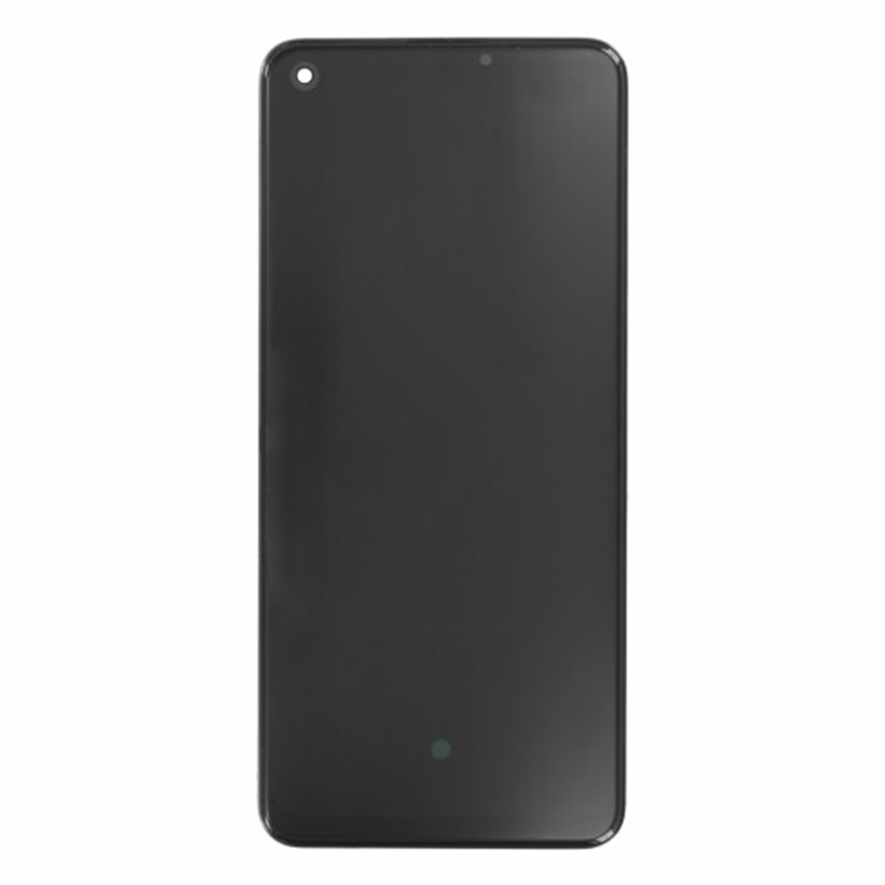 Екран с тъчскрийн и рамка, съвместим с Oppo A74 4G - OEM (17948) - Черен